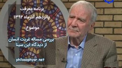 غربت انسان از دیدگاه ابن سینا