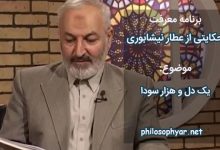 بر پلی میشد نظام الملک شاد / چشم او ناگه بزیر پل فتاد