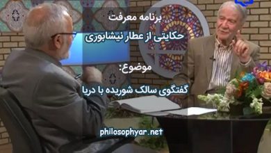 سالک آمد پیش دریای پر آب / گفت ای از شور او مست و خراب