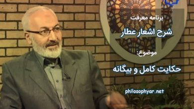 کاملی گفتست آن بیگانه را / کاخر ای خر چند روبی خانه را