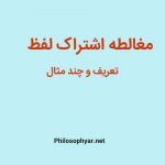 مغالطه اشتراک لفظ